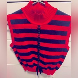 FENDI - Made in Italy Sweater Vest — timeless fashion, worn once. Like New.